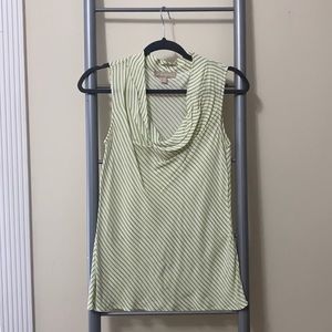 Banana Republic Cowl Neck Sleeveless Blouse